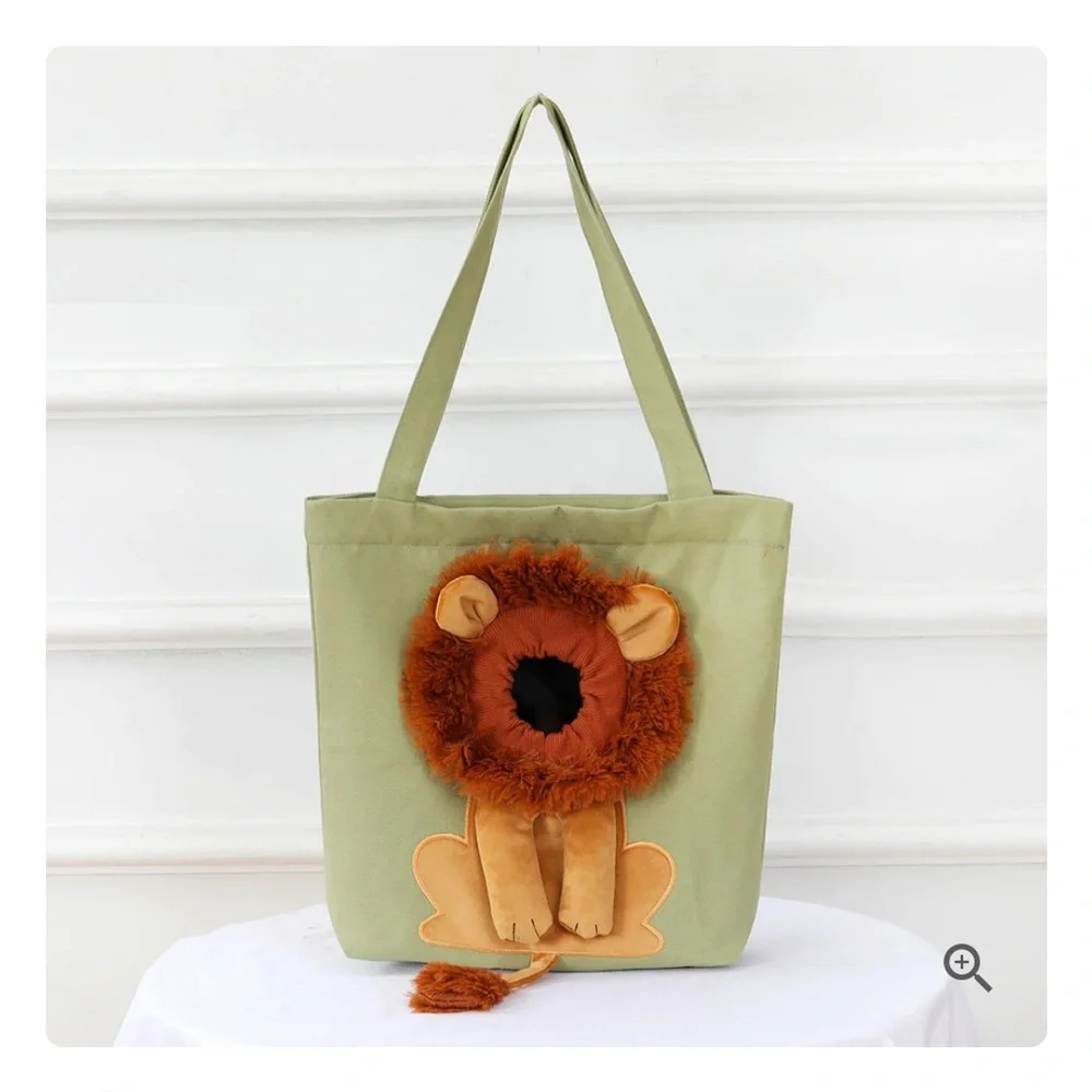 Lion pet tote bag -seen on TikTok